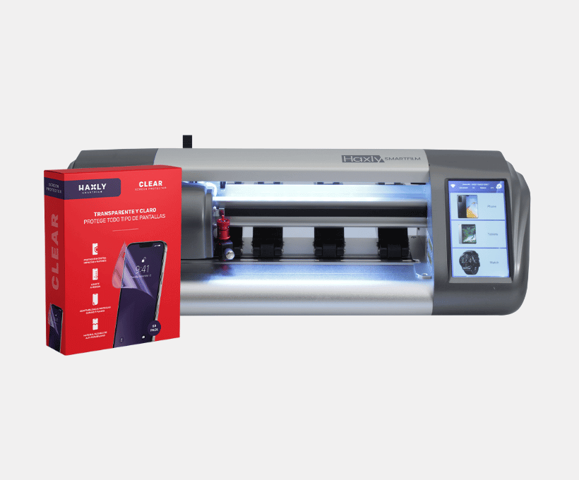 Cutting machine for hydrogel protectors for mobile screens plus 50 clear HD films