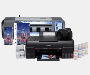 Hydrogel_cutting_machine_and_printer Cutting machine for hydrogel protectors for mobile screens plus printer for mobile back protectors